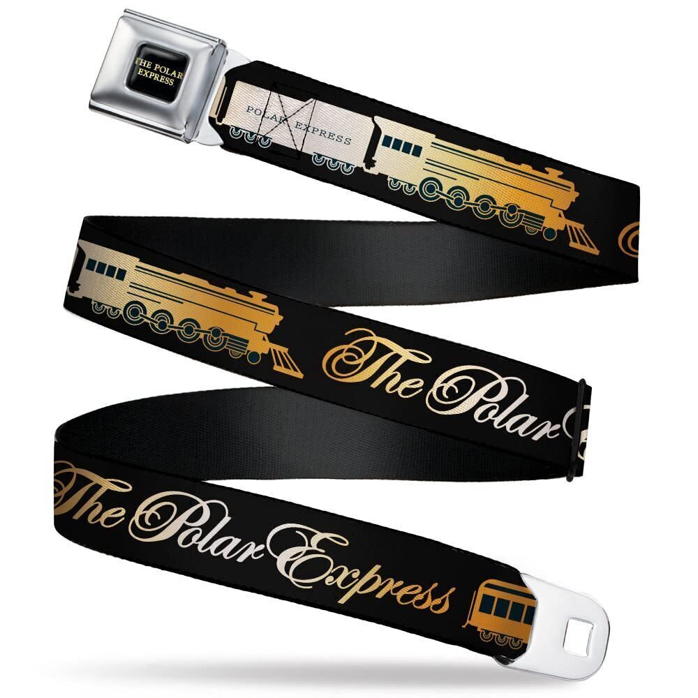 4399 unisex adult Seatbelt the Polar Express Regular Belt Polar Express